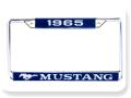  1965  MUSTANG YEAR DATED LICENSE PLATE FRAME  