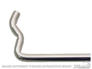 1979-1987 HOOD PROP ROD STAINLESS