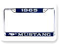  1965  MUSTANG YEAR DATED LICENSE PLATE FRAME  
