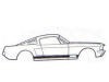 1964-1973 Mustang Decals
