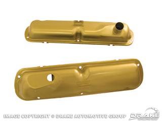 1964-1965 MUSTANG 260, 289 GOLD PAINTED VALVE COVERS