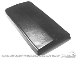 1969-1970 MUSTANG CONSOLE ARM REST PAD (BLACK)