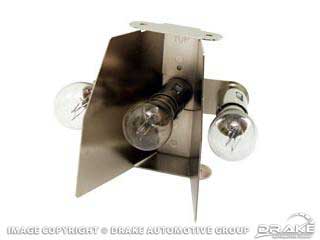 1965-6 TAIL LAMP 3-BULB INSERT