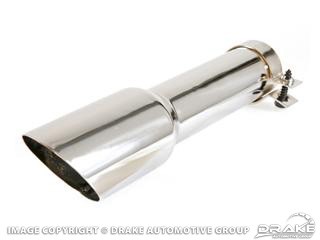 1971-1973 MUSTANG CHROME EXHAUST TIP