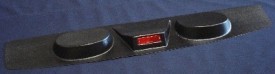 1965-1967 MUSTANG ABS REAR PACKAGE TRAY COUPE  W/3RD BRAKE LIGHT